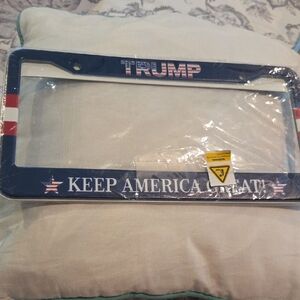 Blue License Plate Frame